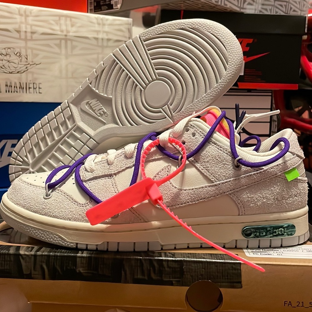 Nike Dunk Low Off-White Lot 15 - Size 9